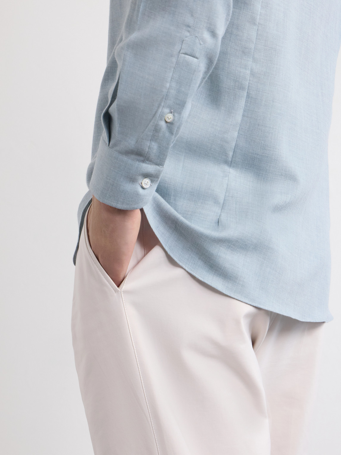 Cotton And Cashmere-Blend Shirt