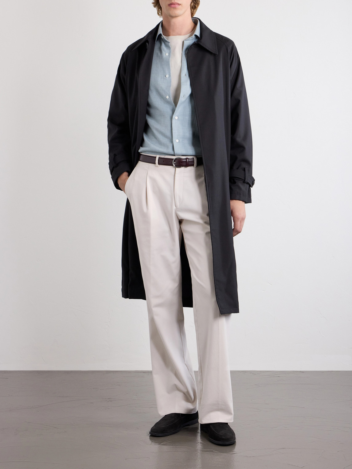 Cotton And Cashmere-Blend Shirt