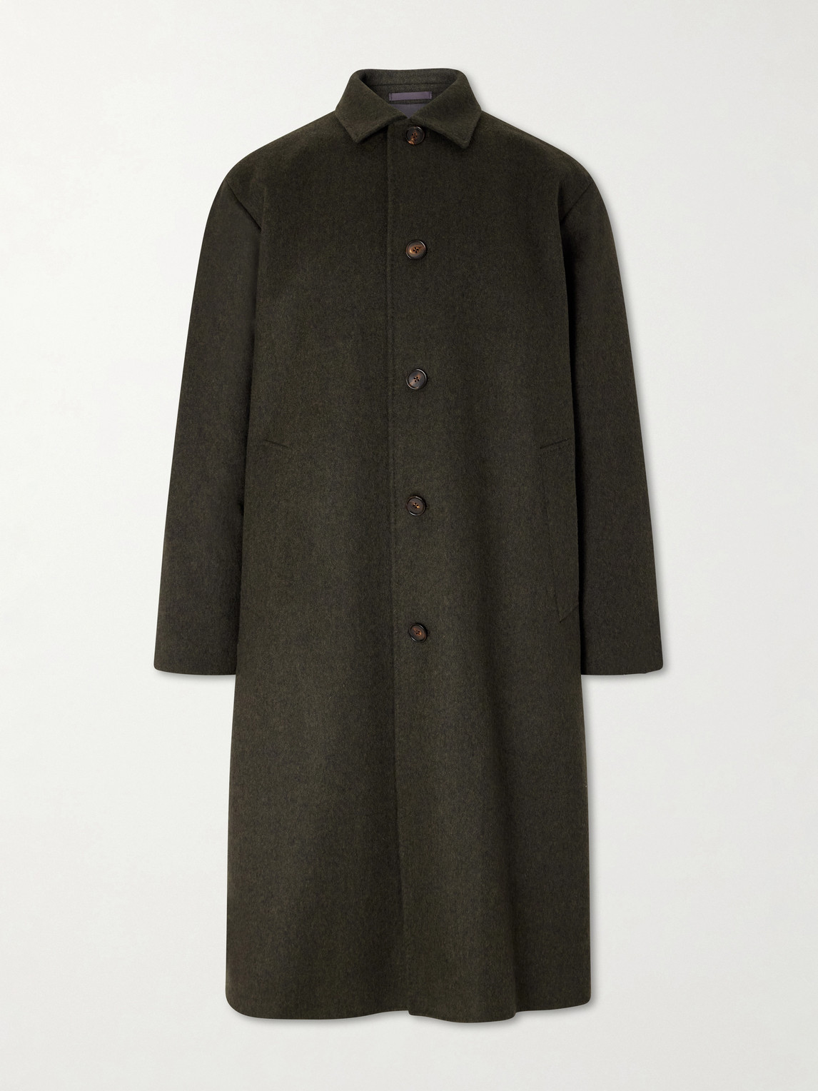 Caruso Rigoletto Wool Coat In Green