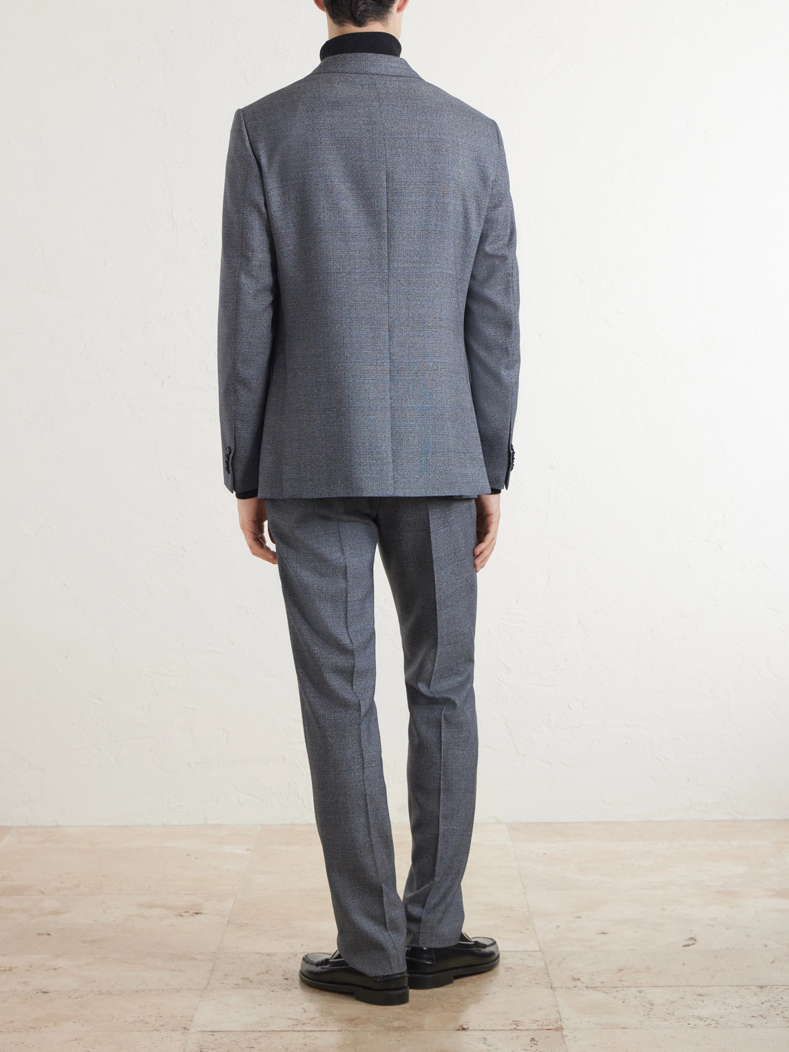 Norma Prince Of Wales Wool Suit Jacket