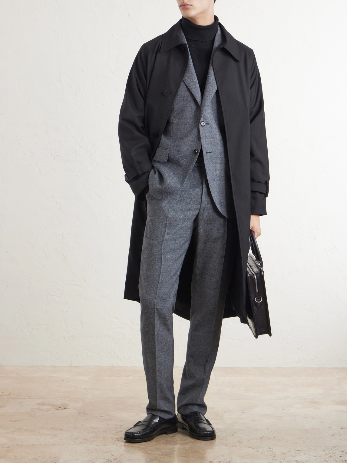 Norma Prince Of Wales Wool Suit Jacket