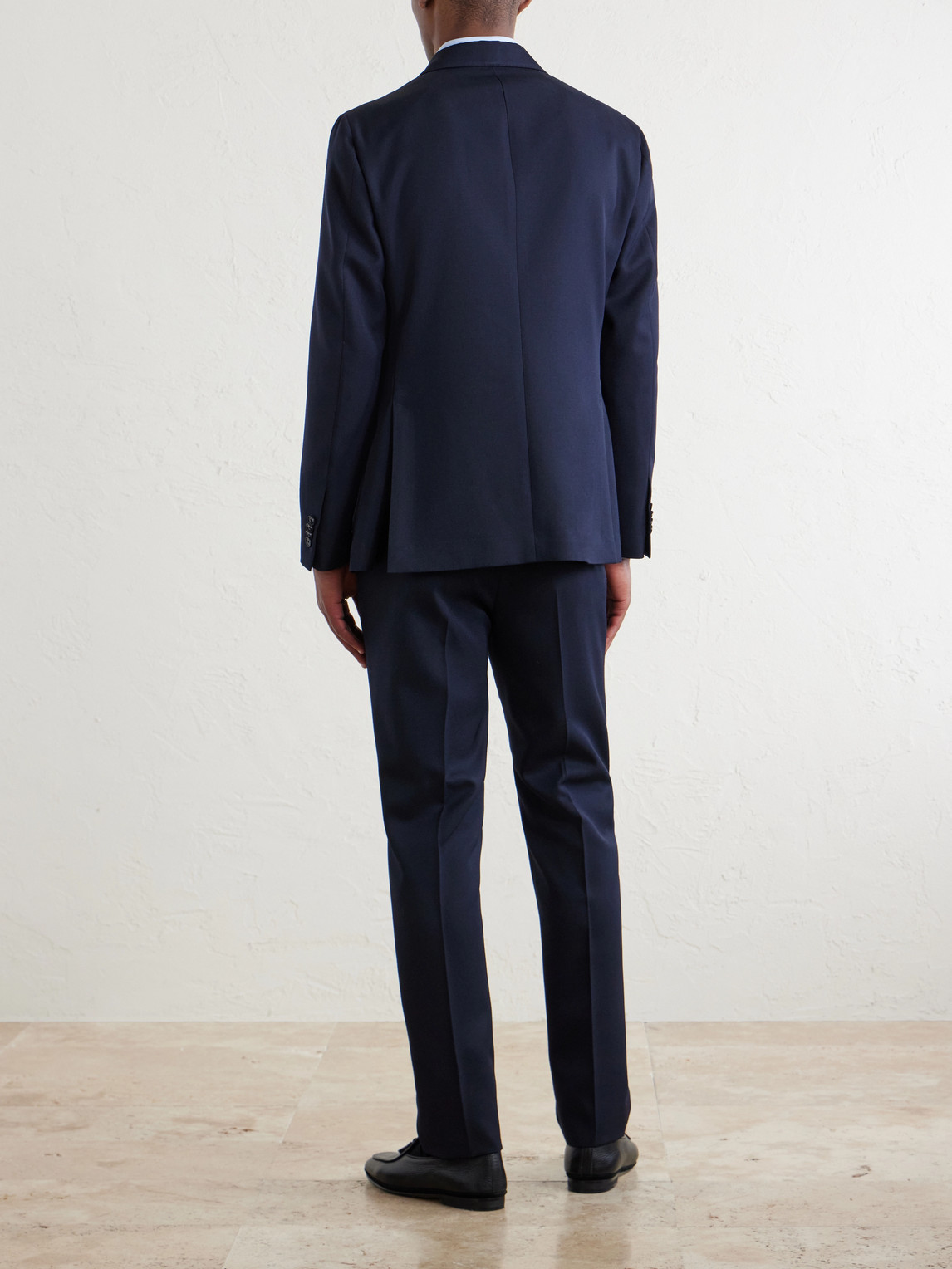 Caruso - Twill Suit Jacket - Men - Blue - It 46 