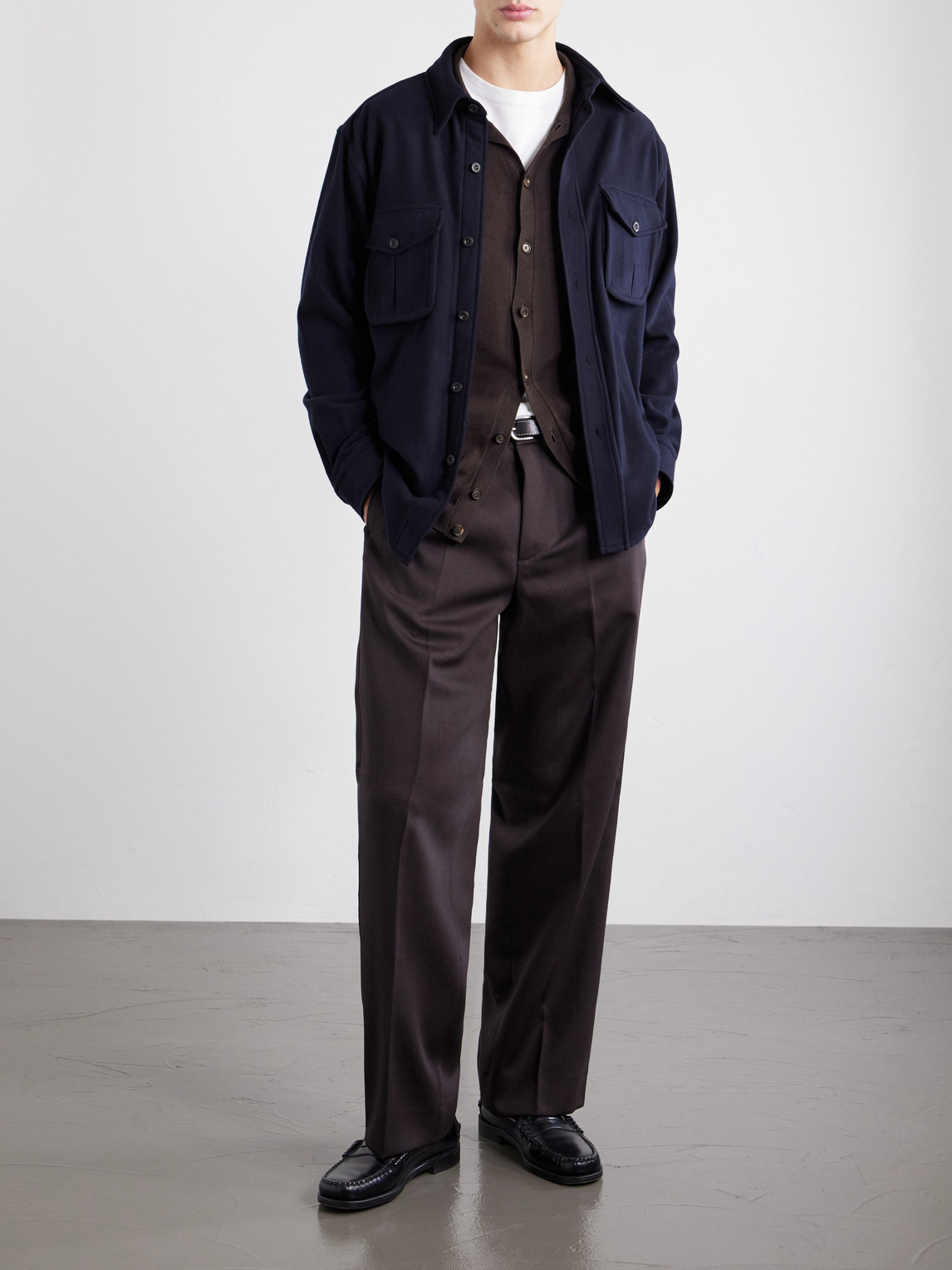 And Cotton-Blend Cardigan