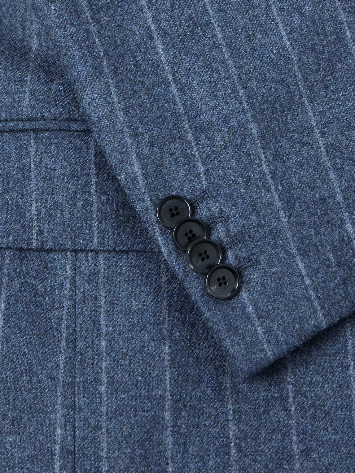 Norma Pinstripe Wool And Cashmere-Blend Suit Jacket