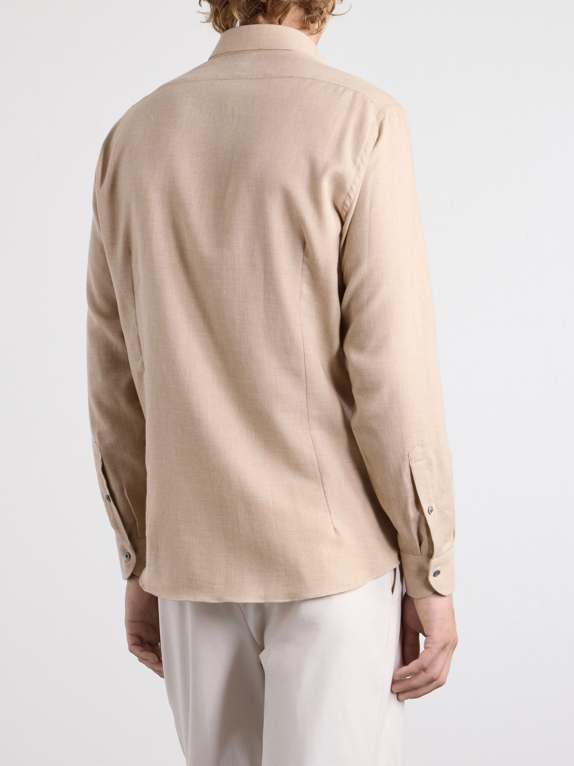 Cotton And Cashmere-Blend Shirt
