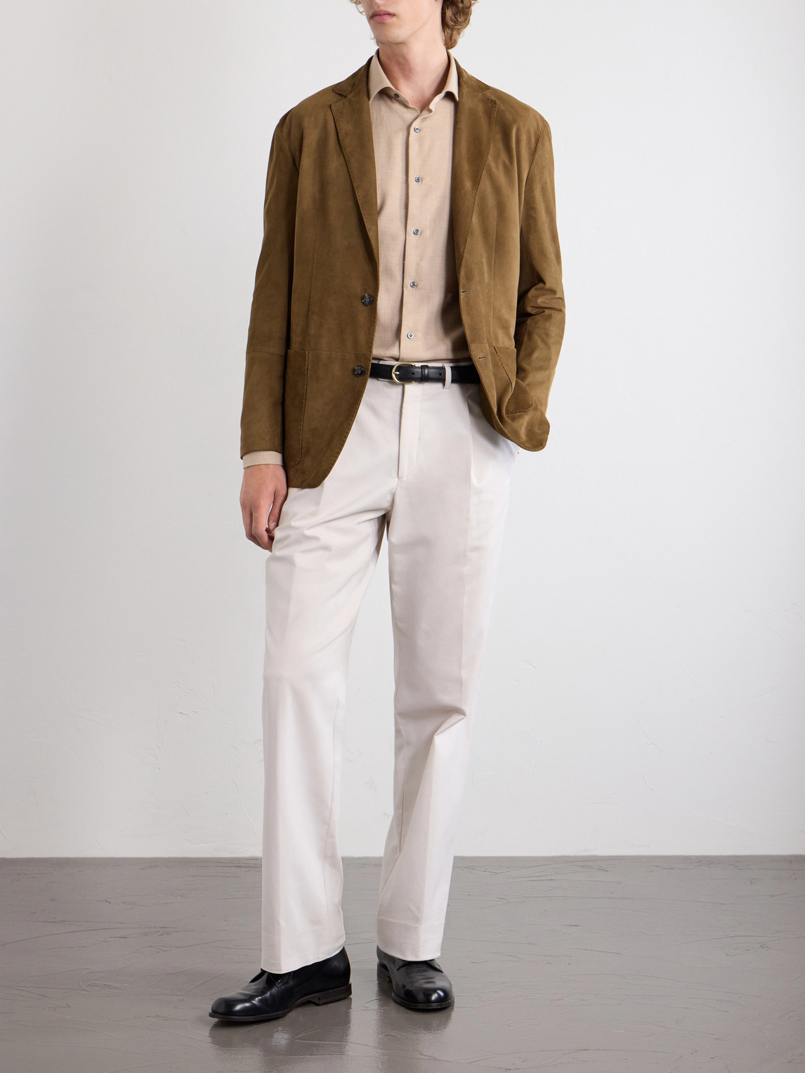 Cotton And Cashmere-Blend Shirt
