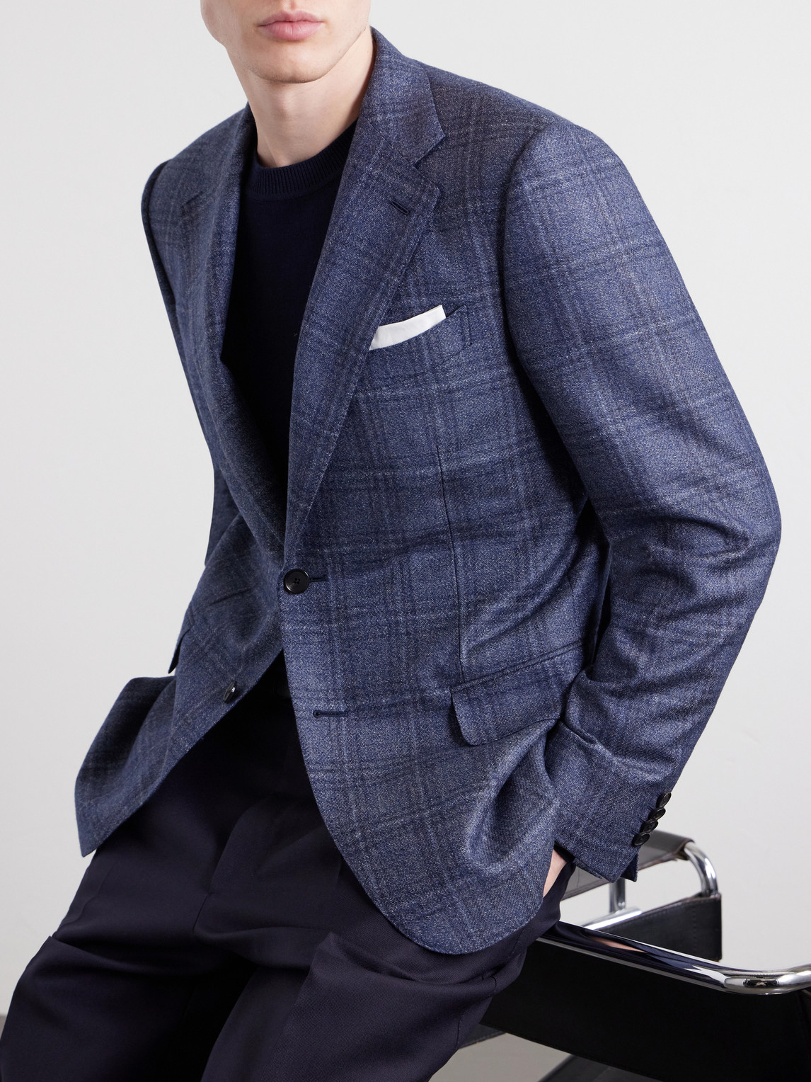 Norma Checked Blazer