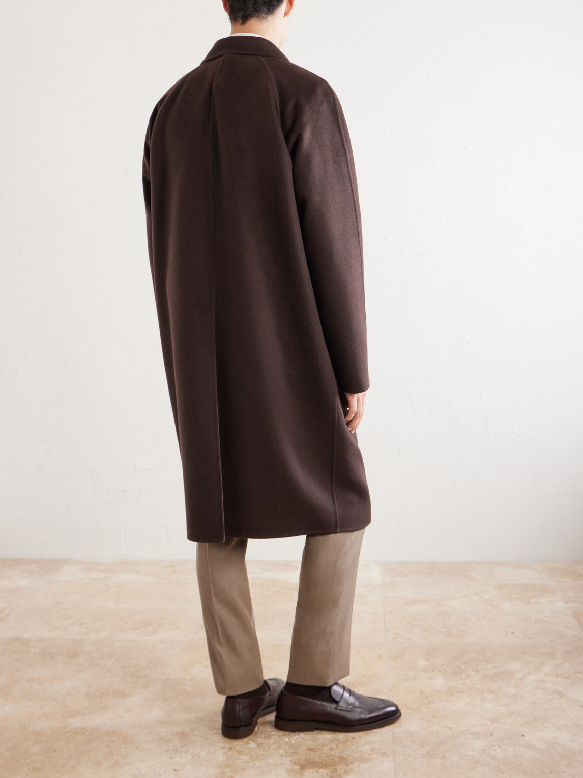 And Cashmere-Blend Coat