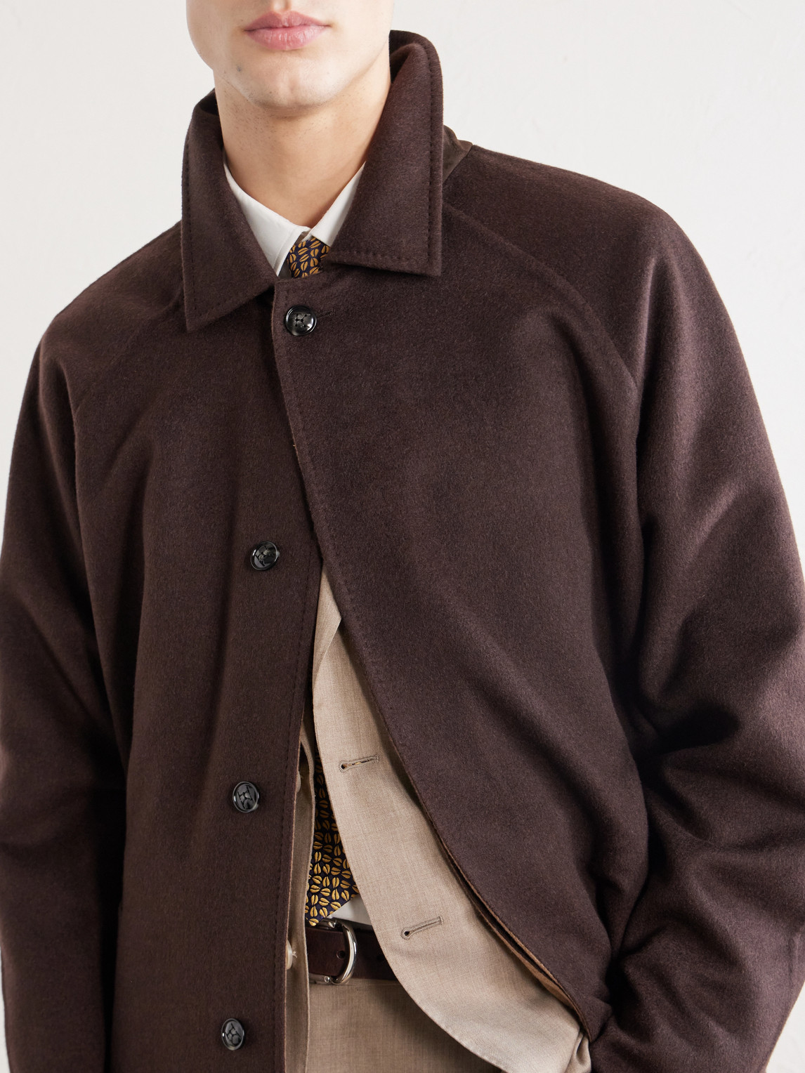 And Cashmere-Blend Coat