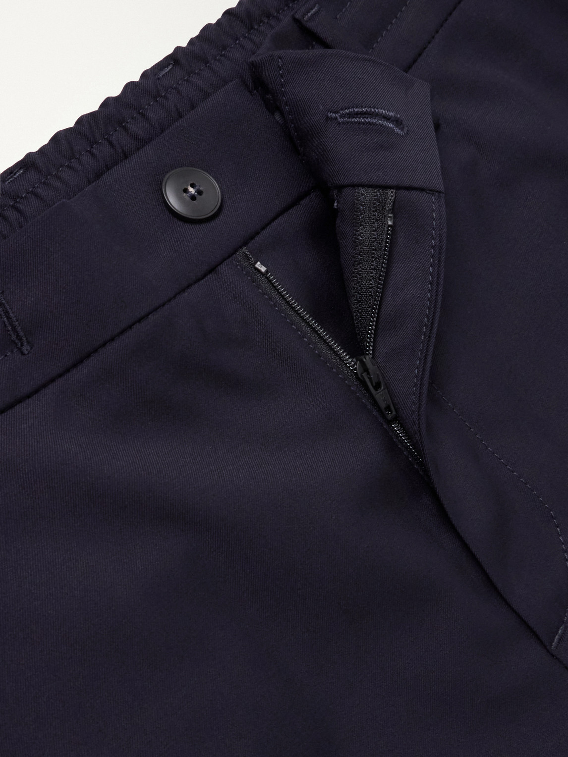 Tapered Stretch-Wool Gabardine Trousers