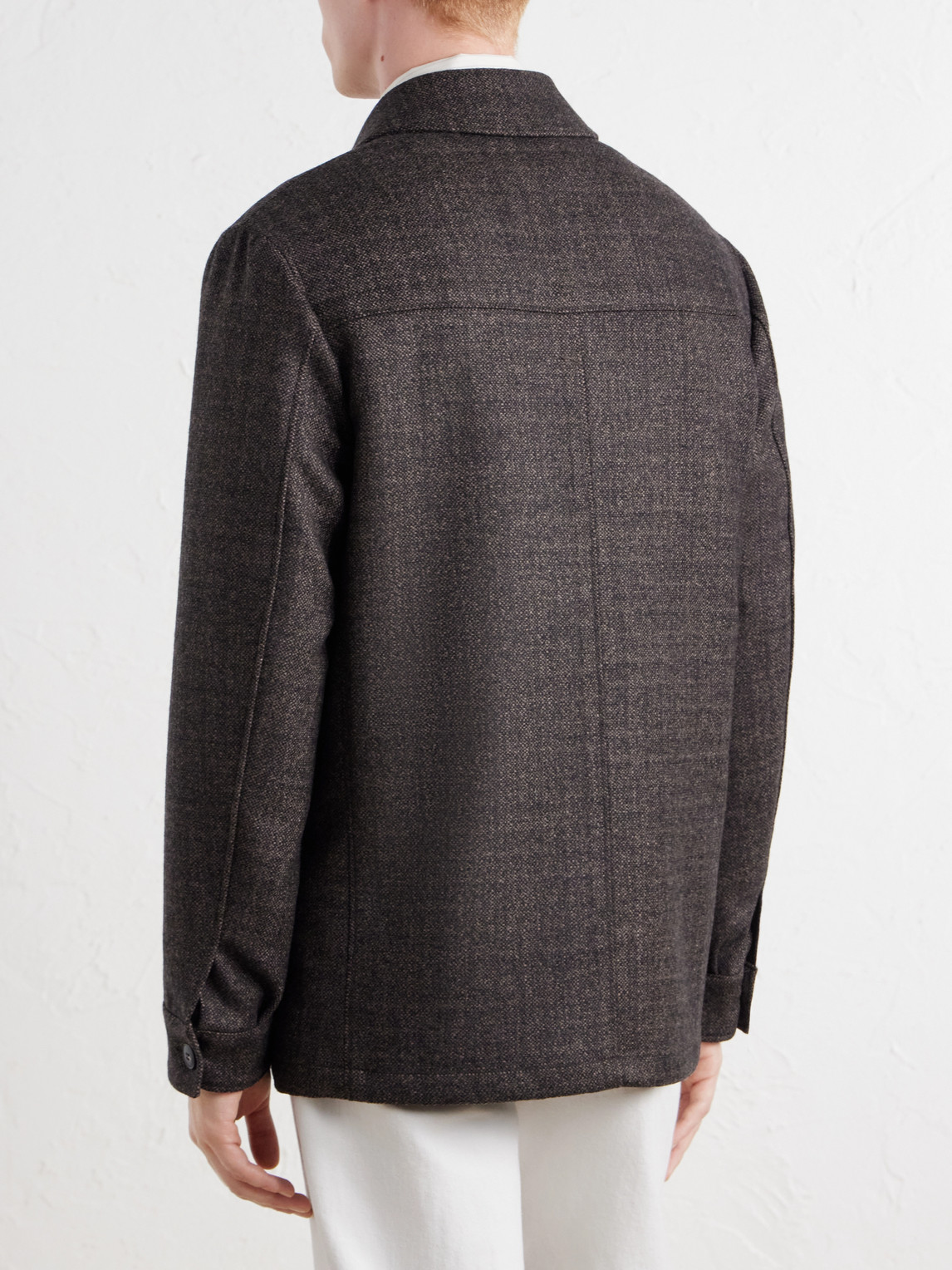 Wool And Cashmere-Blend Overshirt