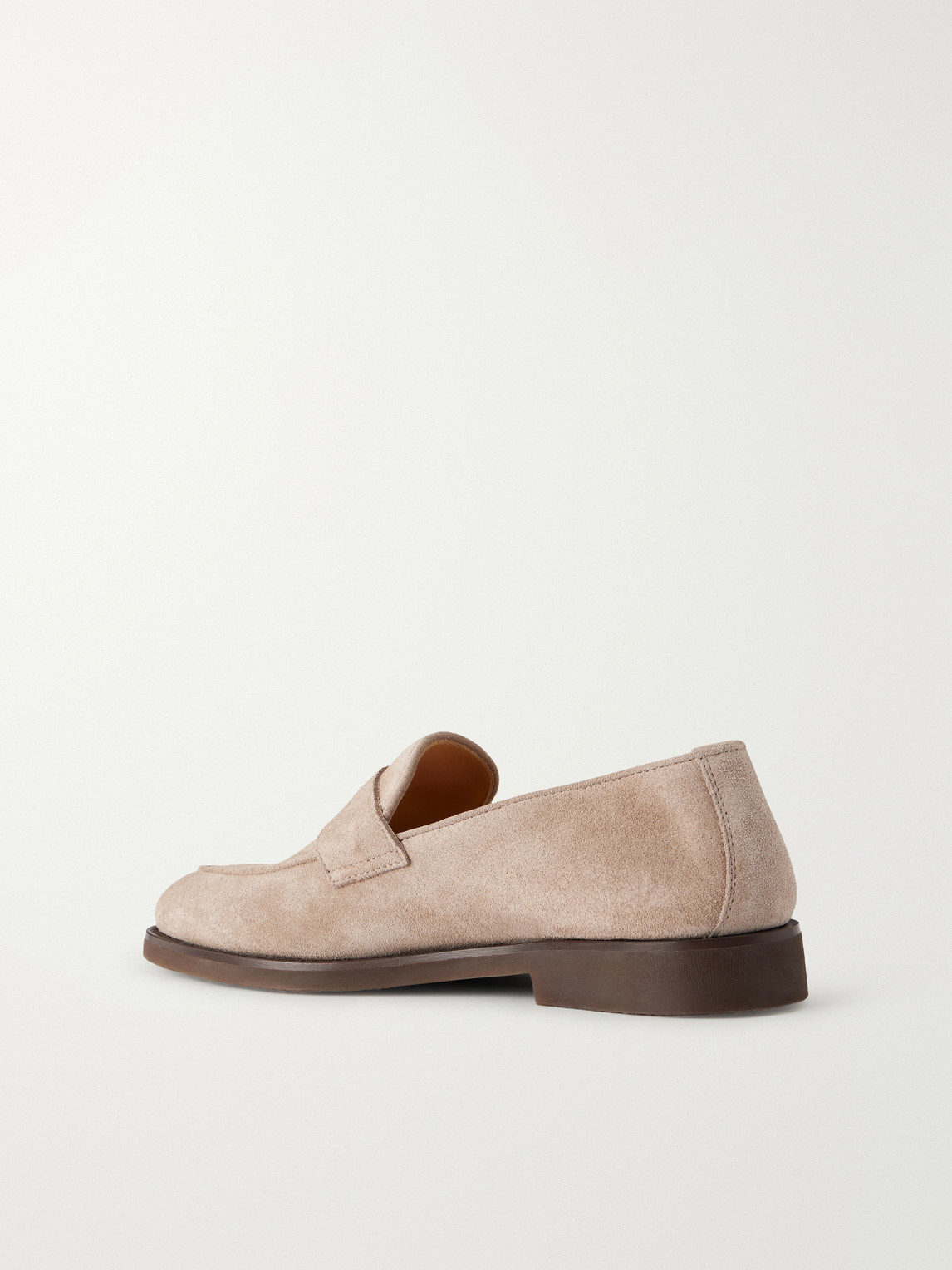 Flex Suede Penny Loafers