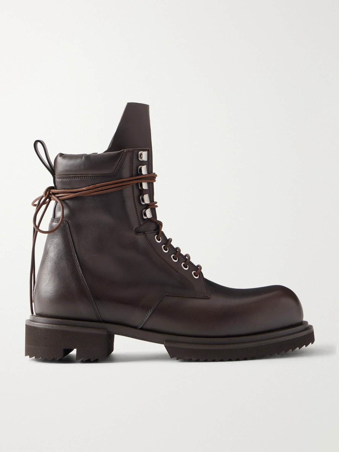 Army Gabe Leather Lace-Up Boots