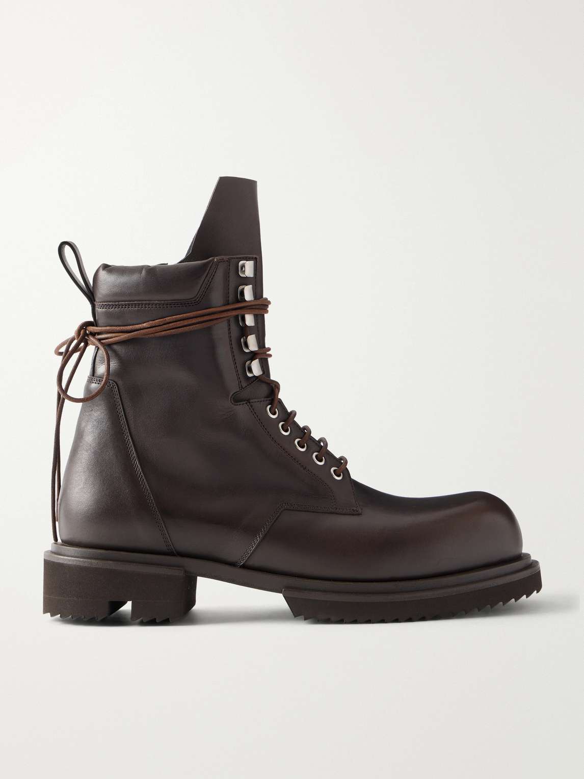 Army Gabe Leather Lace-Up Boots