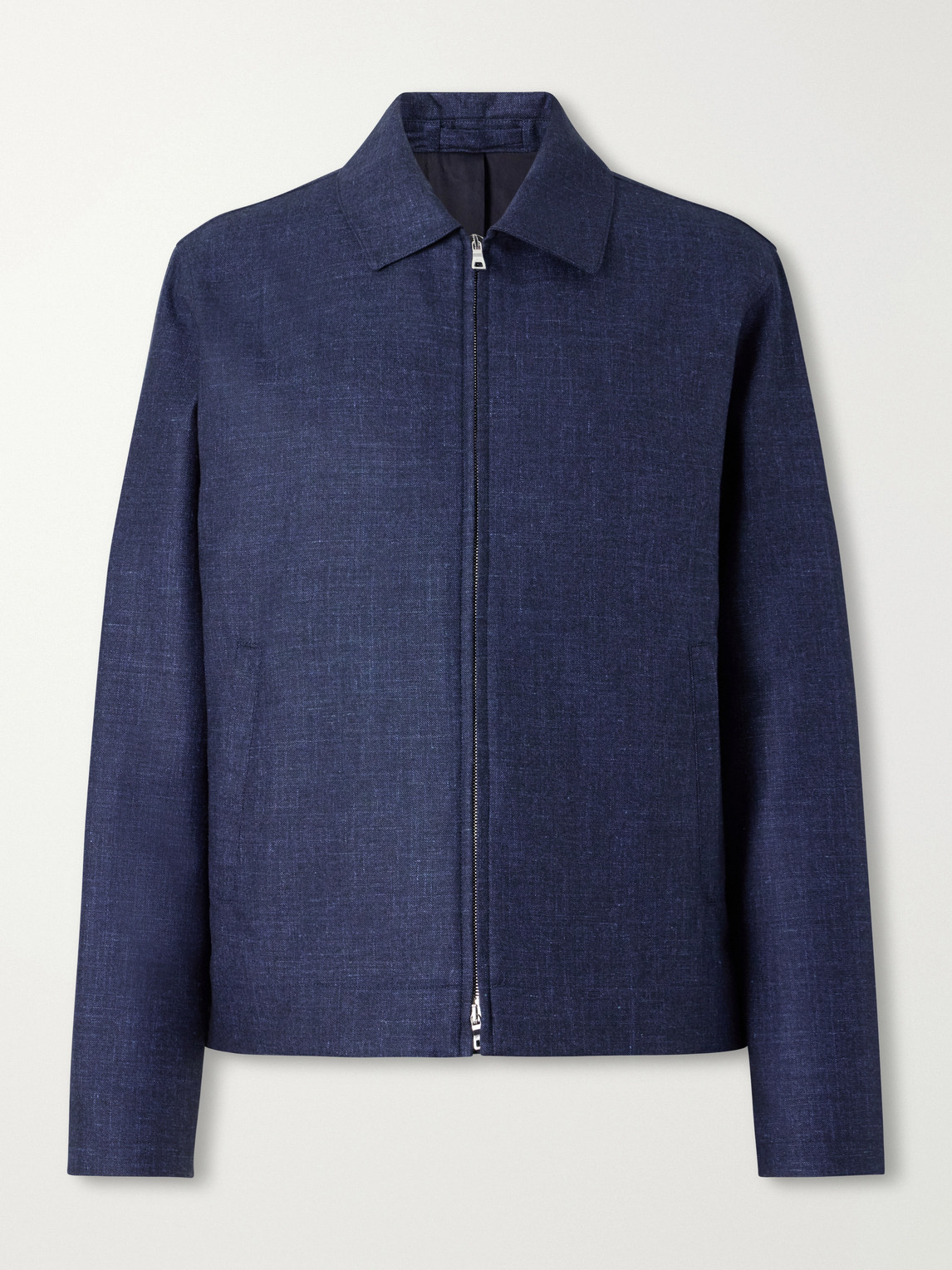 Mr P. - Wool, Silk And Cotton-Blend Blouson Jacket