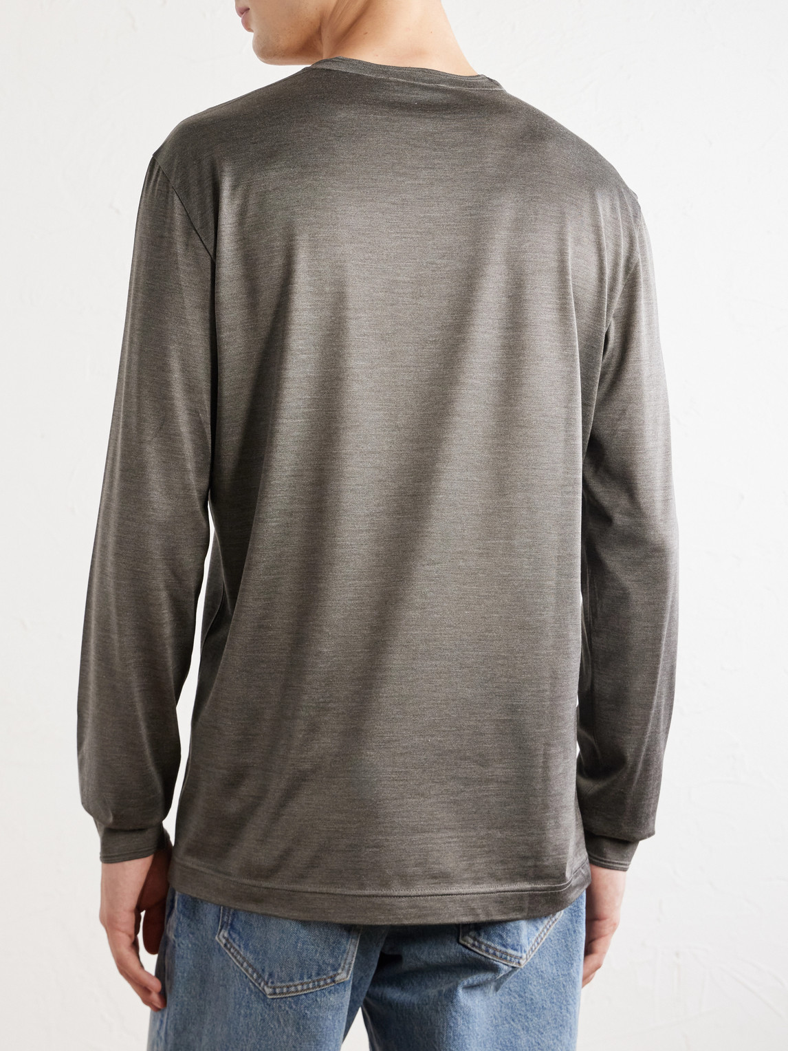 Dolce&Gabbana - Pastello Silk-Jersey T-Shirt