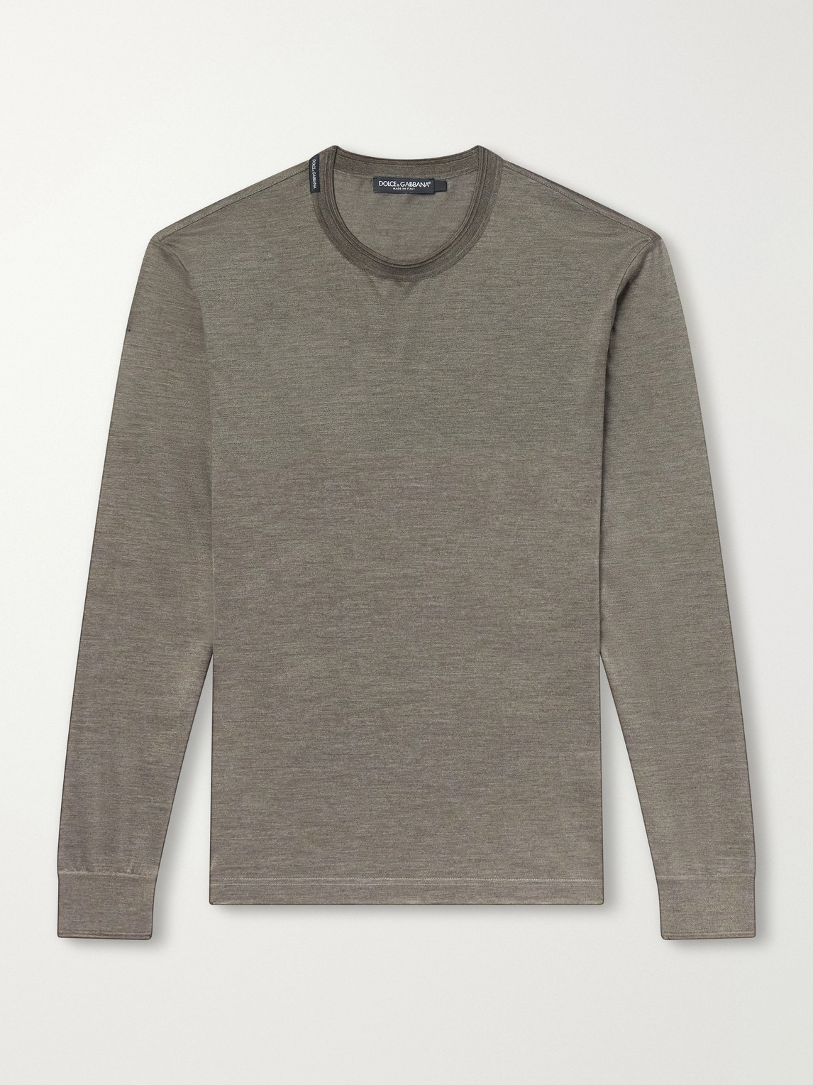 Dolce&Gabbana - Pastello Silk-Jersey T-Shirt