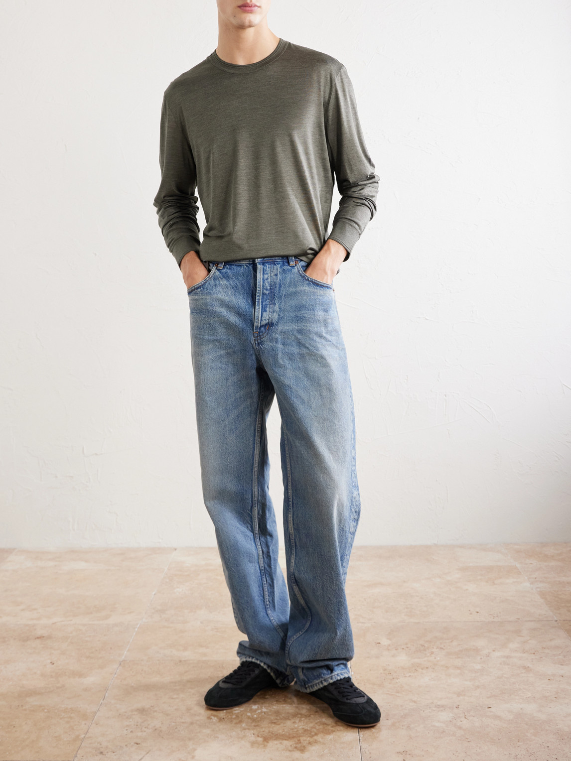 Dolce&Gabbana - Pastello Silk-Jersey T-Shirt