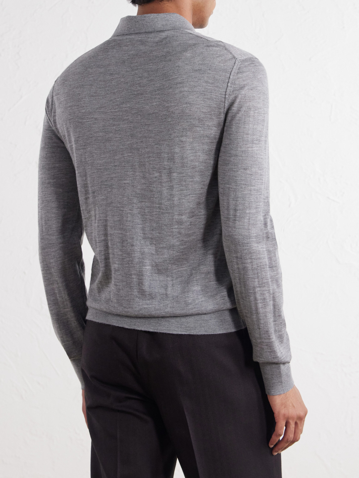 Dolce&Gabbana - Cashmere Polo Sweater