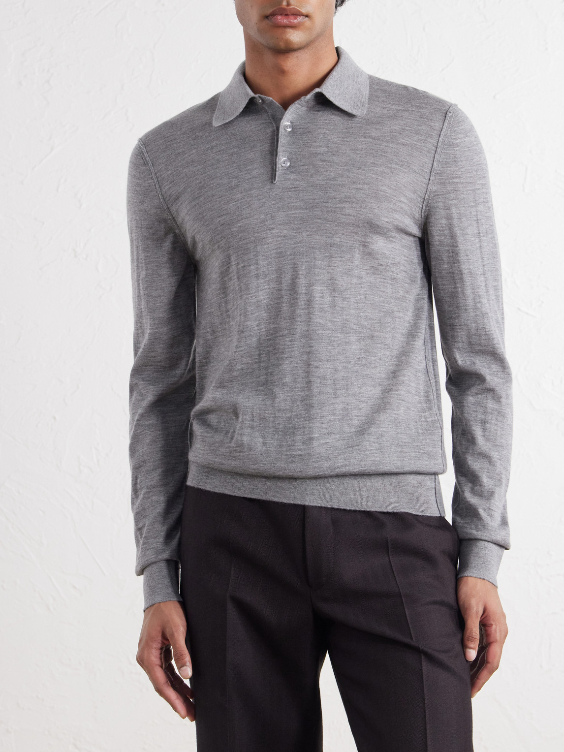 Dolce&Gabbana - Cashmere Polo Sweater