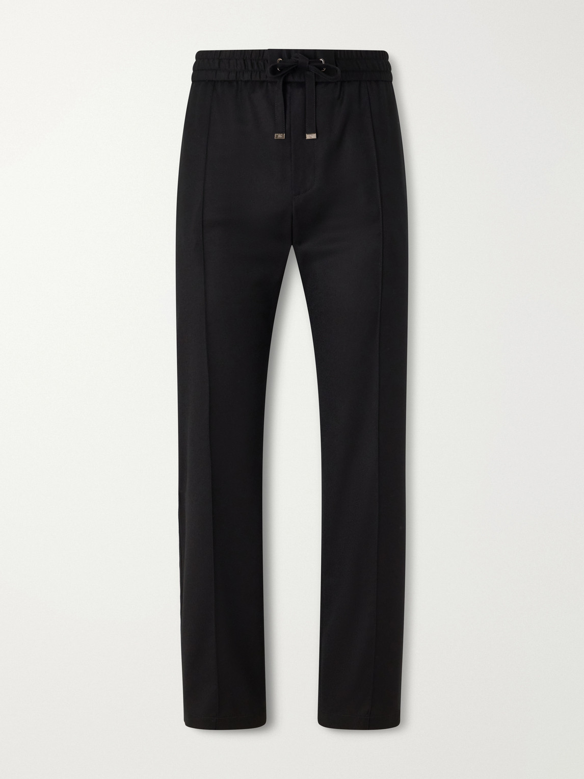 Dolce & Gabbana Sartoriale Straight-Leg Pleated Wool-Blend Trousers - Men