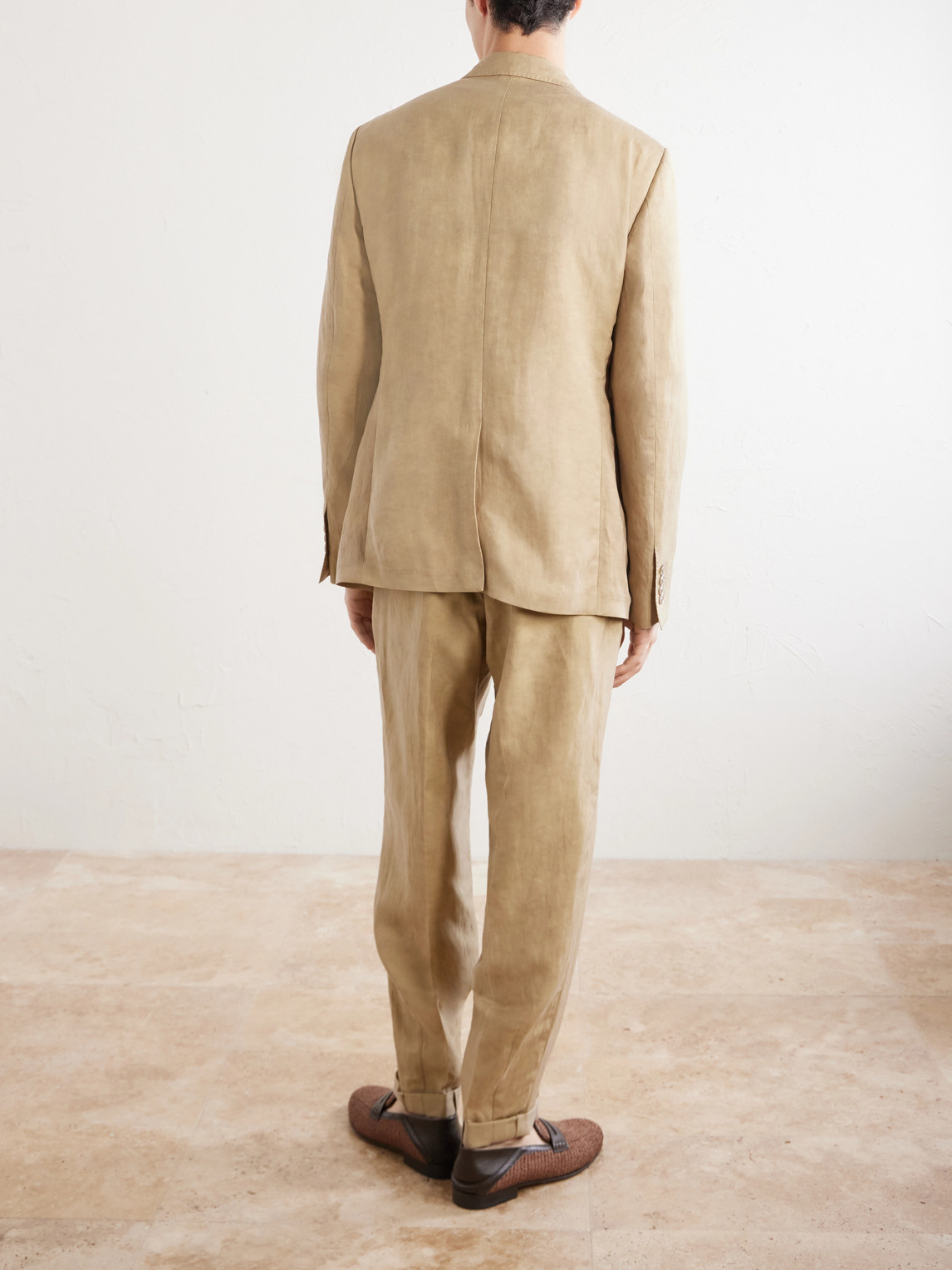 Dolce&Gabbana - Maiolica Linen Blazer