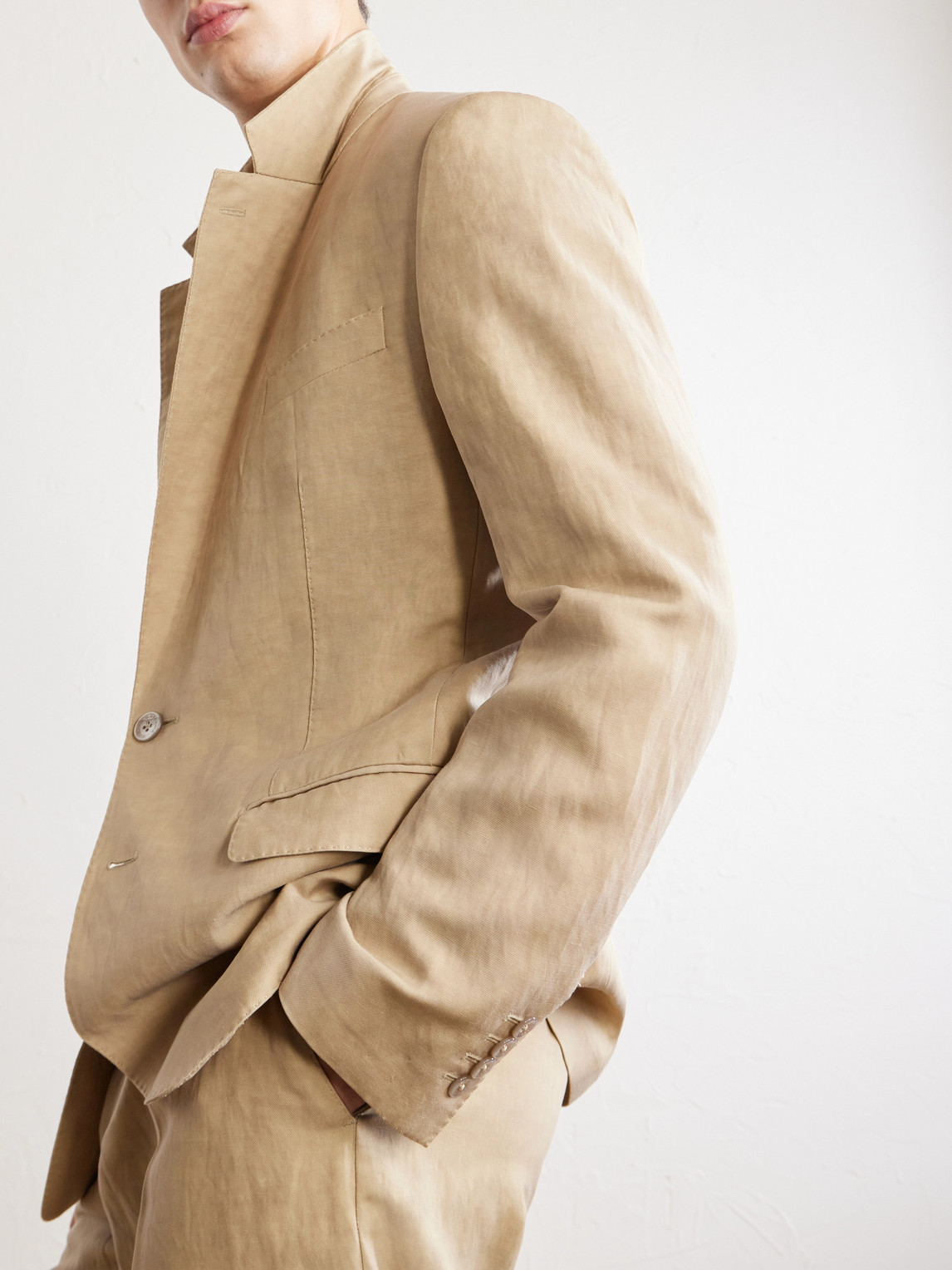 Dolce&Gabbana - Maiolica Linen Blazer