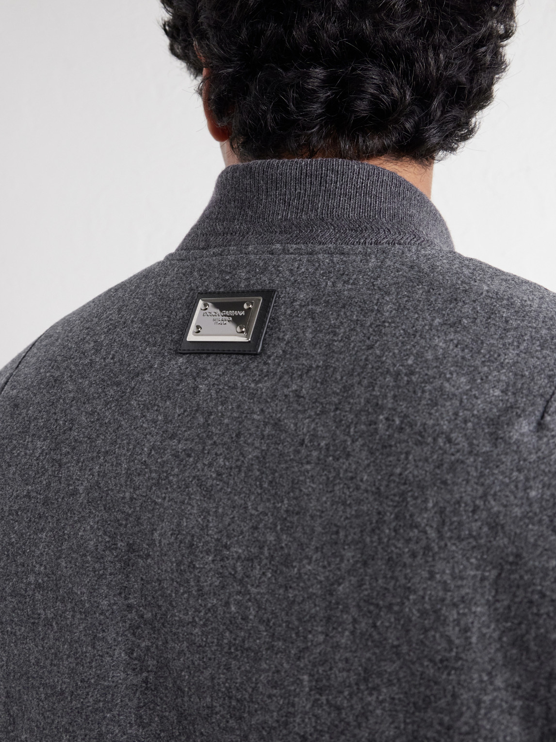 Dolce&Gabbana - Wool-Flannel Bomber Jacket