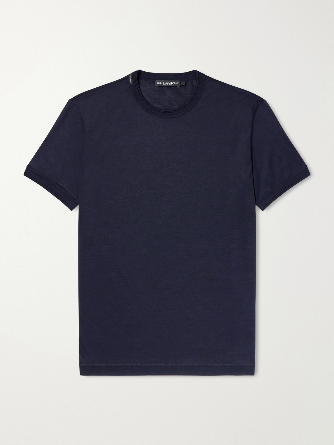 Dolce&Gabbana - Silk-Jersey T-Shirt
