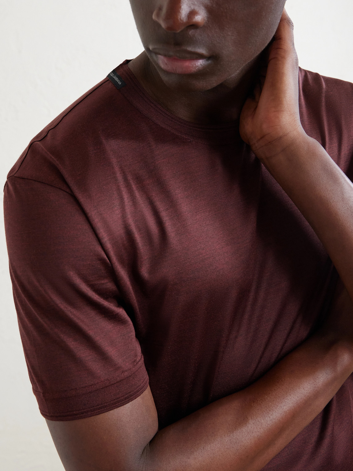 Dolce&Gabbana - Silk-Jersey T-Shirt