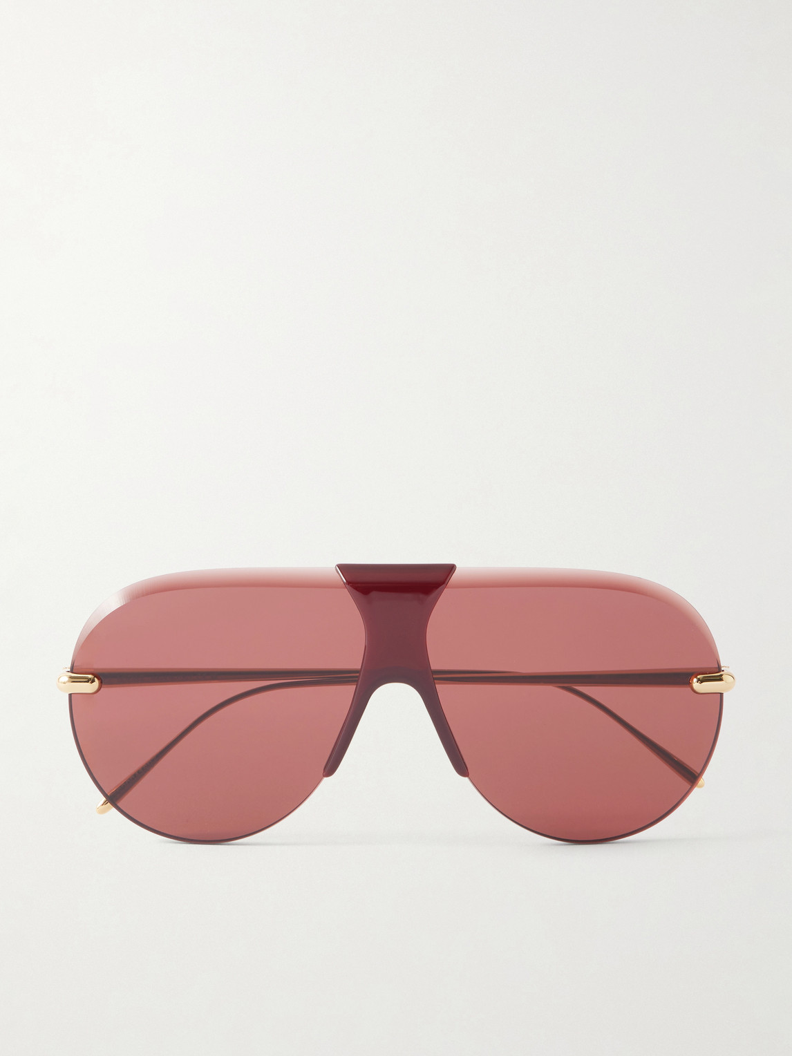 Loewe Aviator-style gold-tone and tortoiseshell acetate sunglasses - Men | Thumbnail 6