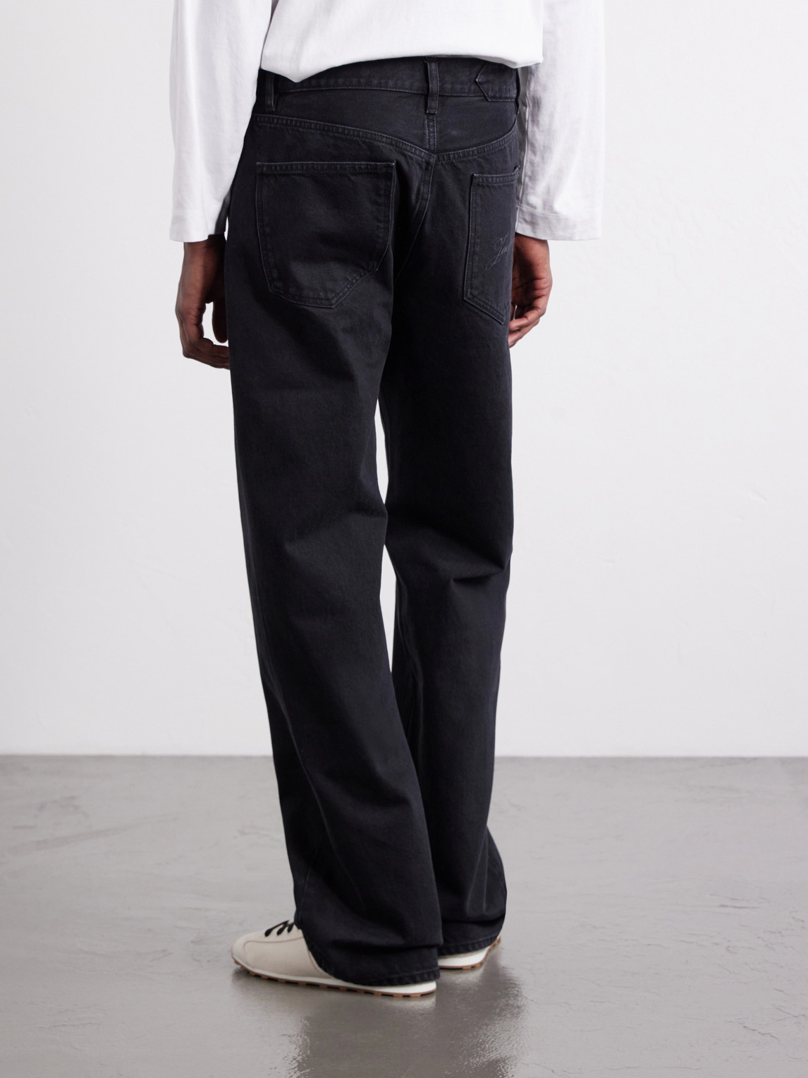 Le De-Nîmes Straight-Leg Jeans