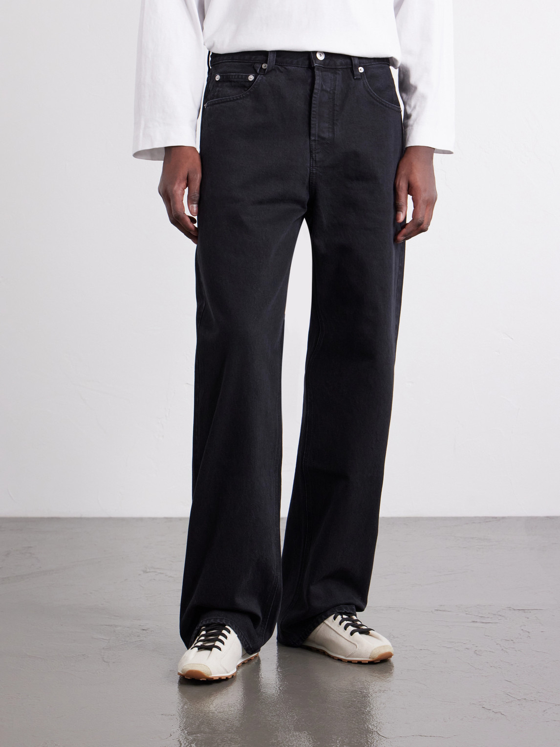 Le De-Nîmes Straight-Leg Jeans