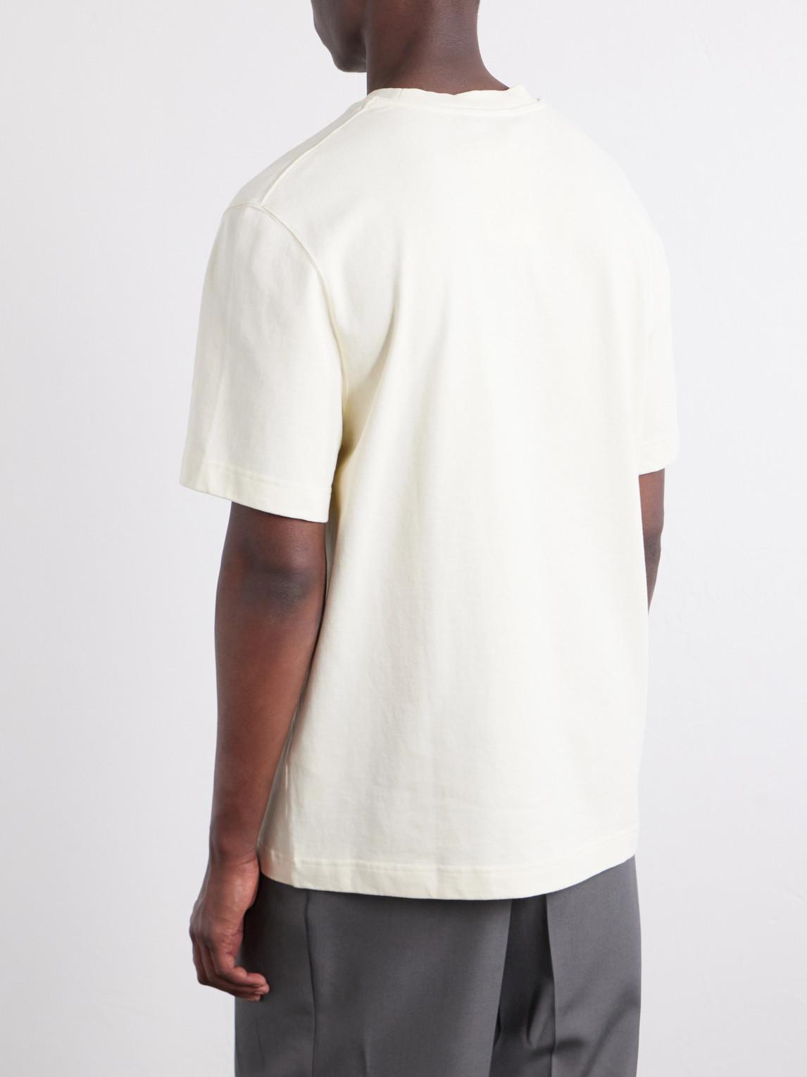 Logo-Appliquéd Cotton-Jersey T-Shirt