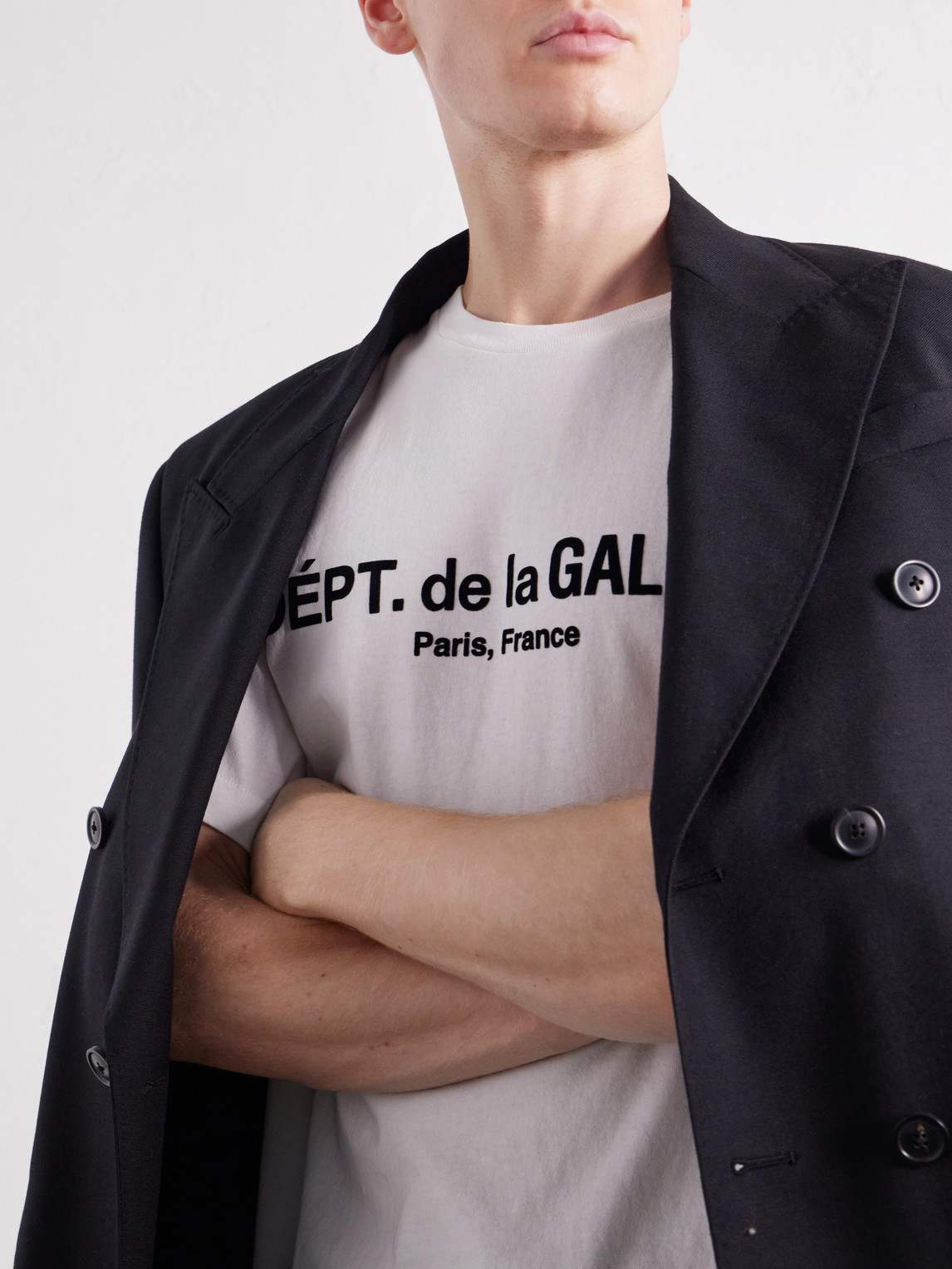 Gallery Dept. - Logo-Appliqué Cotton-Jersey T-Shirt