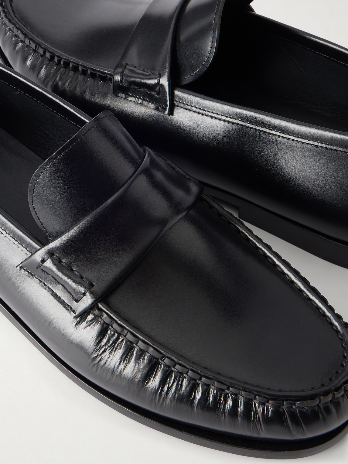 Leather Loafers