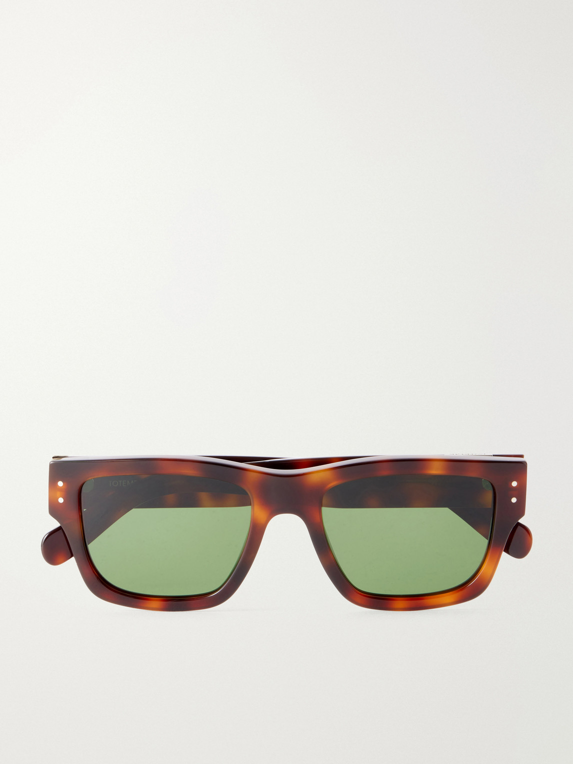 Totême Square Frame Acetate Sunglasses In Tortoiseshell