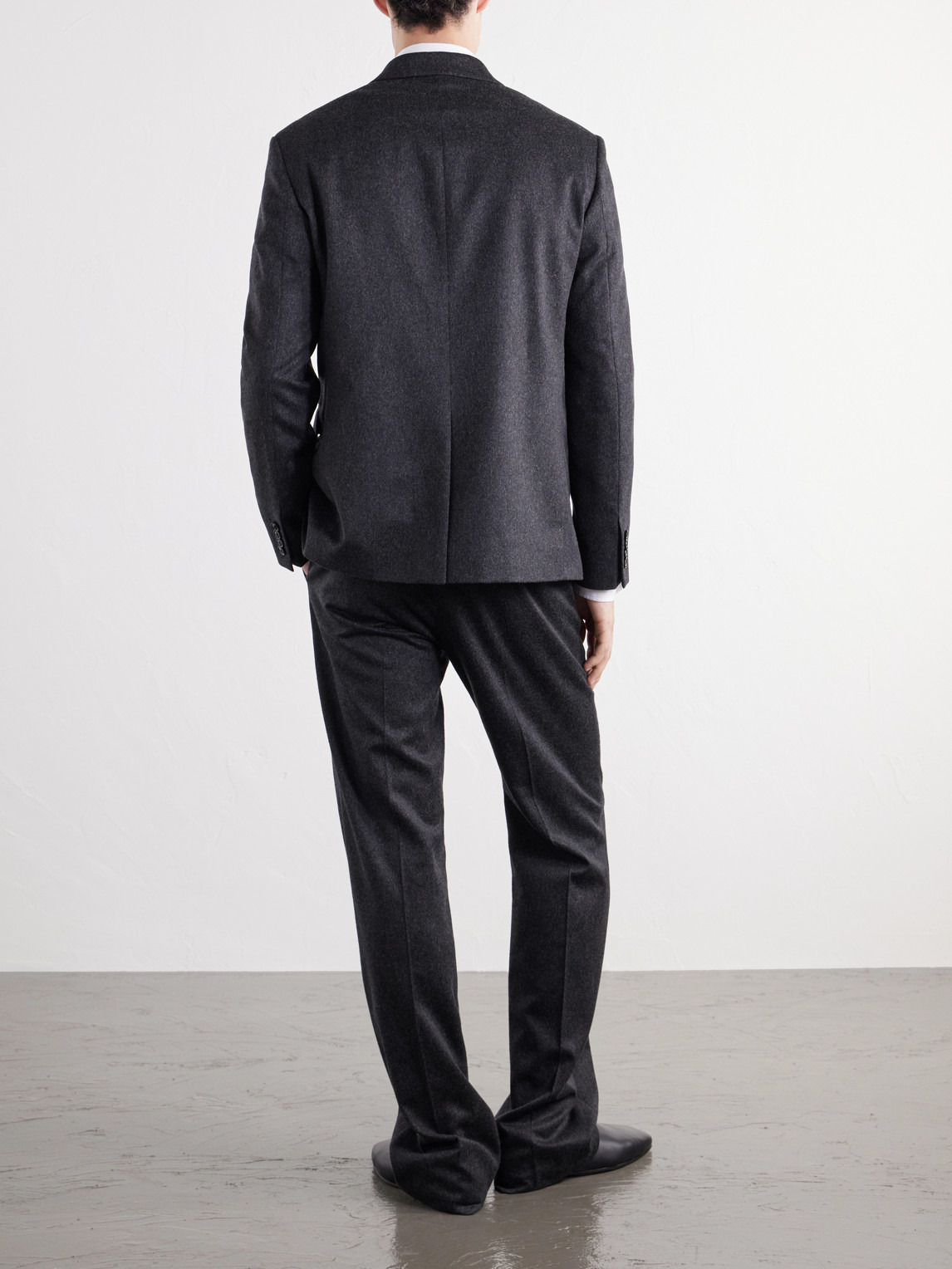 Wool And Cashmere-Blend Flannel Suit Jacket