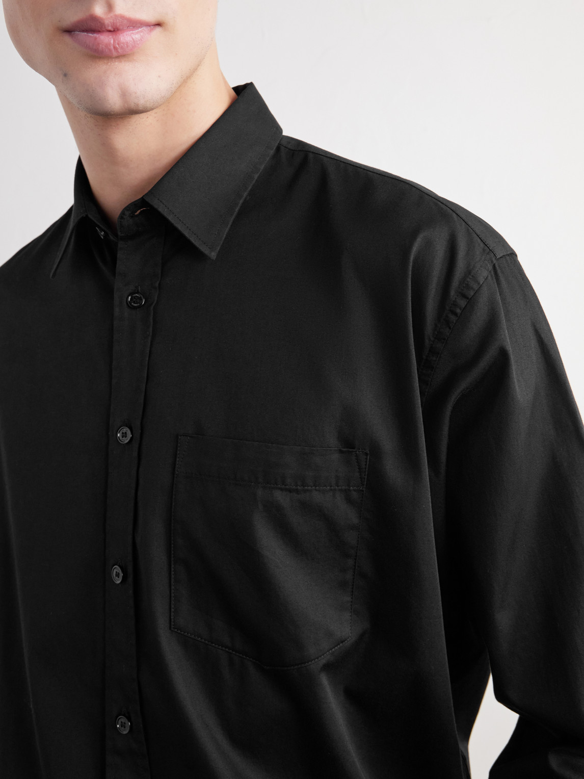 Cotton-Poplin Shirt