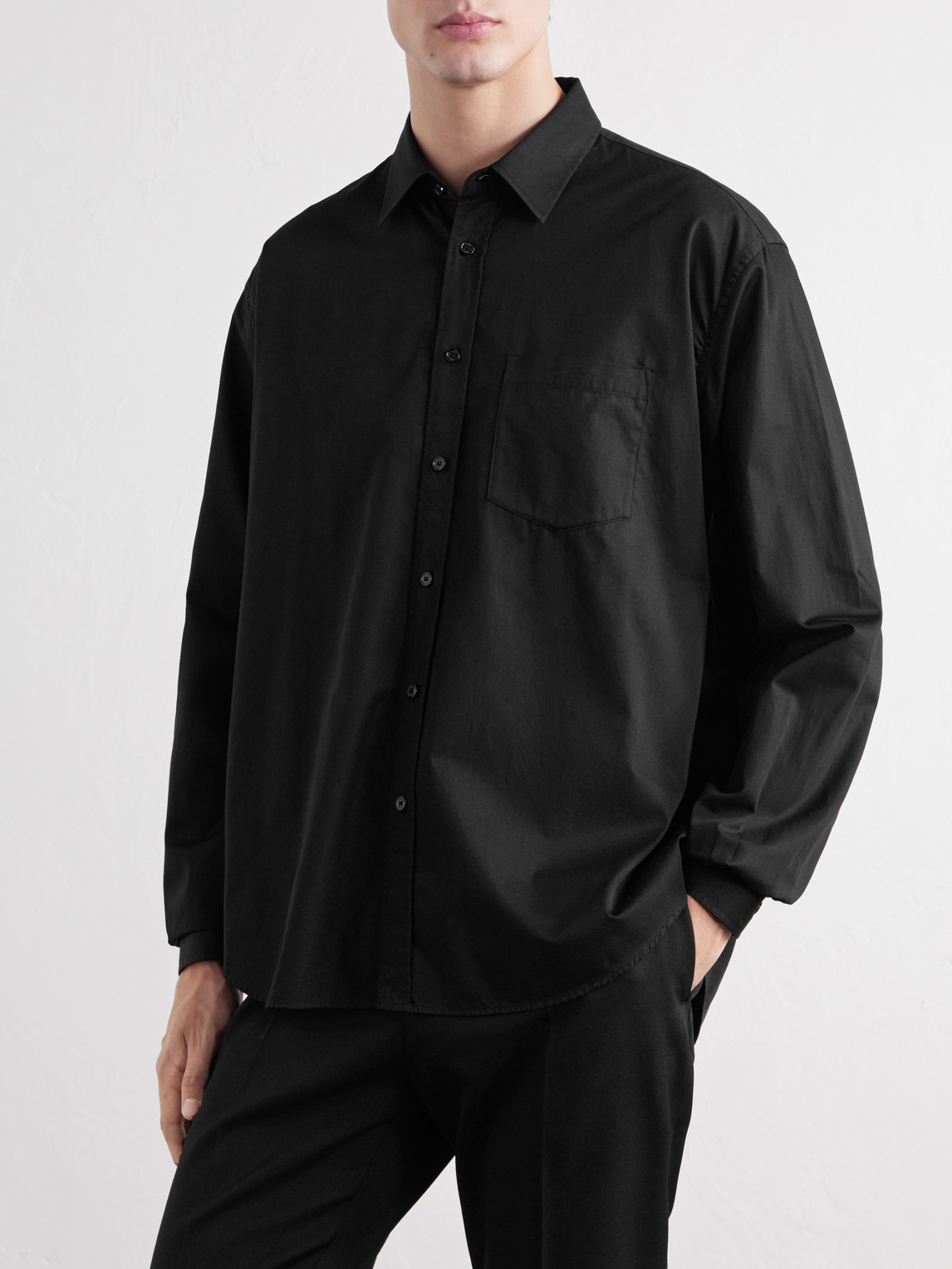 Cotton-Poplin Shirt