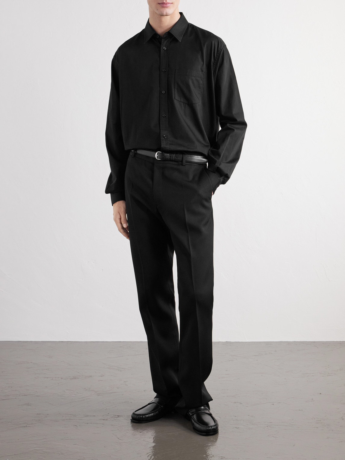 Cotton-Poplin Shirt