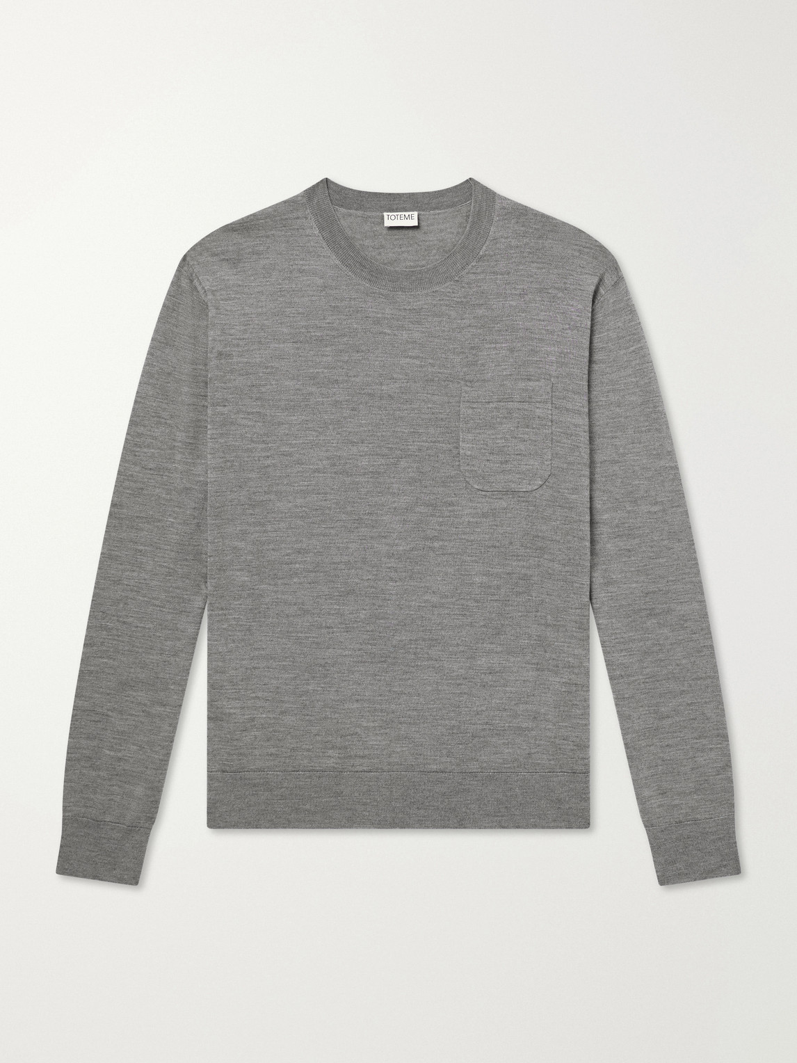 Merino Wool And Silk-Blend Sweater