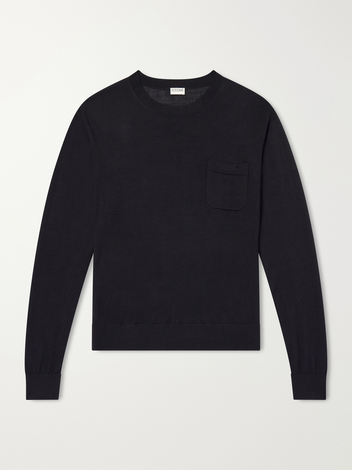 Merino Wool And Silk-Blend Sweater