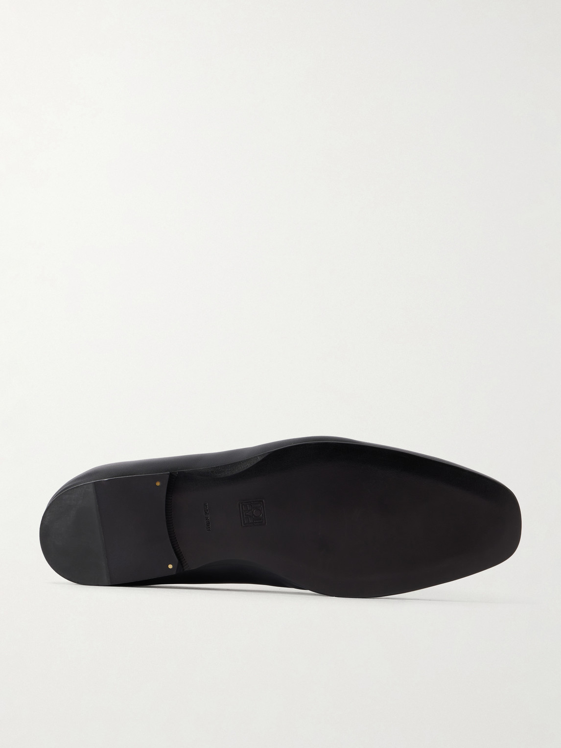 Shearling-Lined Nappa Loafers
