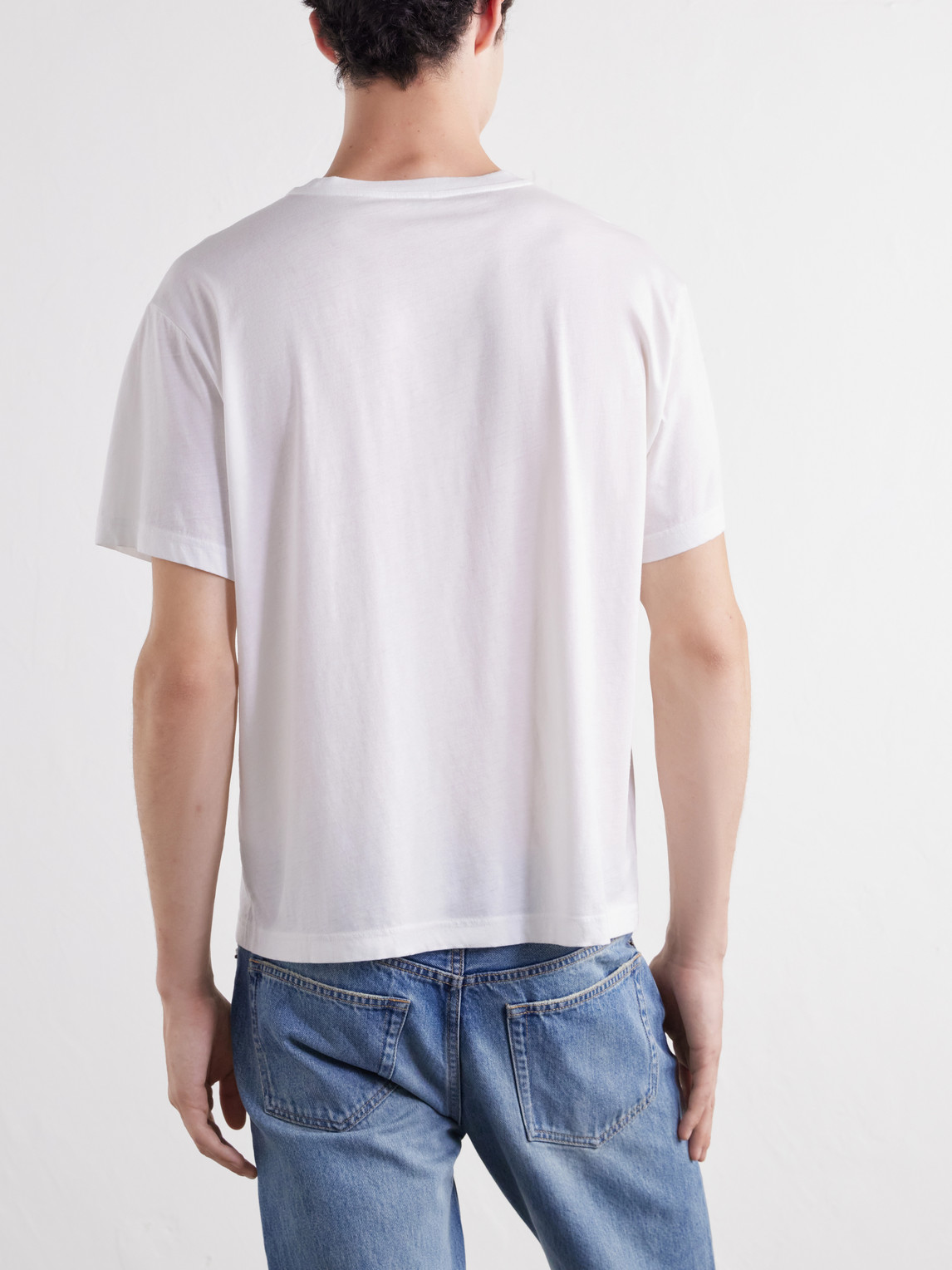 Cotton And Cashmere-Blend Jersey T-Shirt