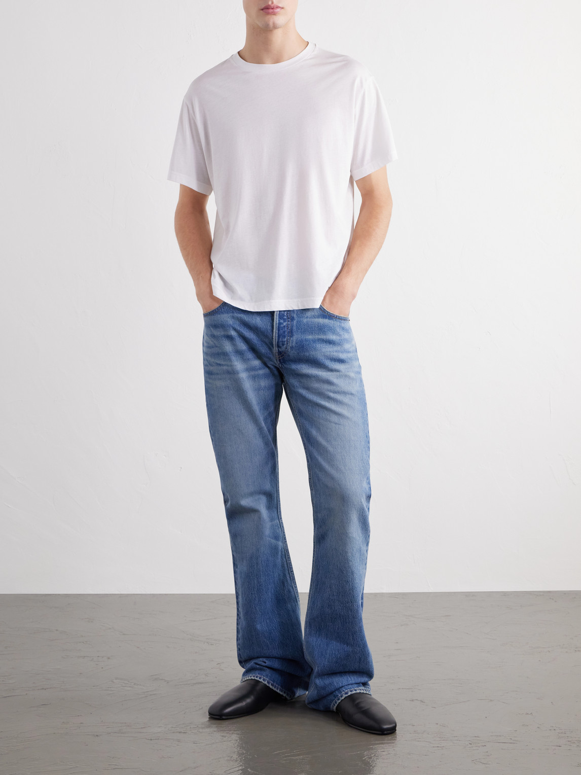 Cotton And Cashmere-Blend Jersey T-Shirt