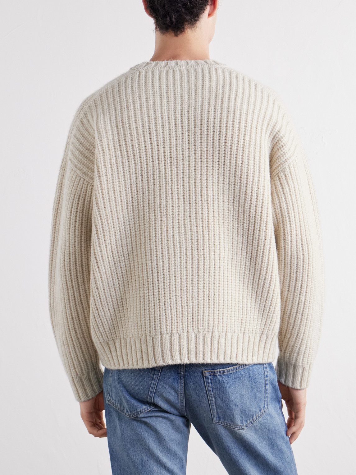 Ribbed Wool Sweater