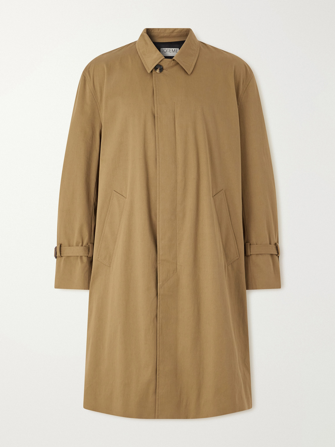 Cotton-Blend Trench Coat