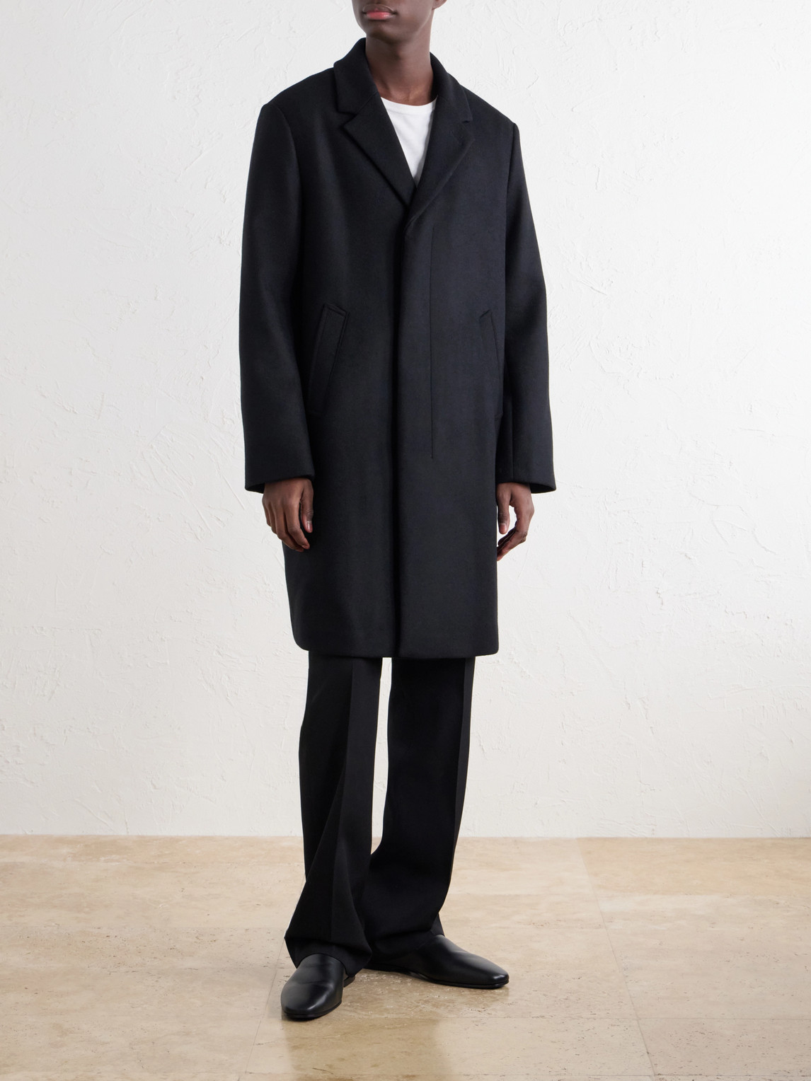Wool, Cashmere And Silk-Blend Coat