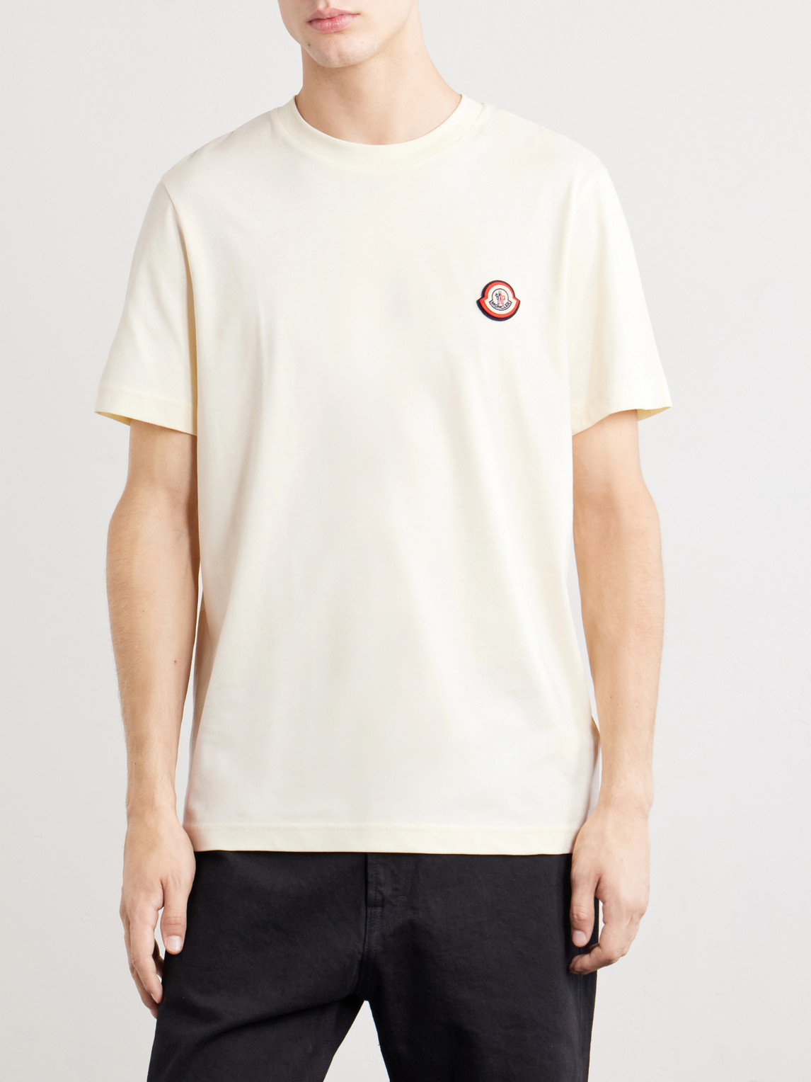 Logo-Appliqué Cotton-Jersey T-Shirt
